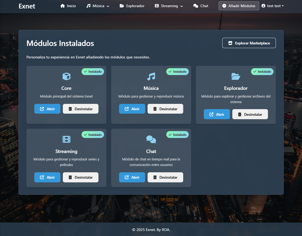 Seguridad ExNet